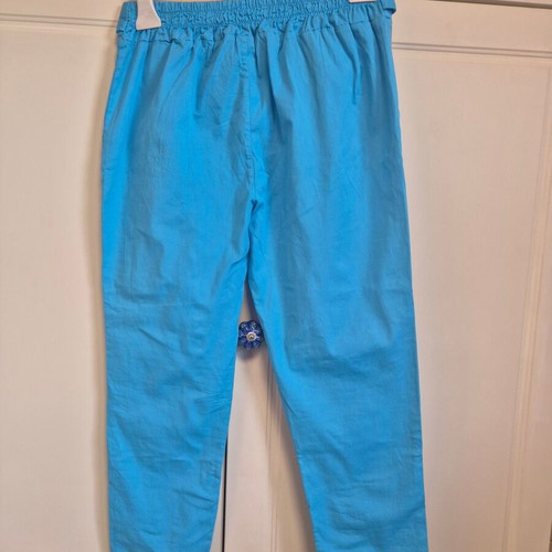 A.L.E. turquoise pants size Large new with belt