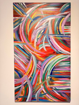 Πίνακας ζωγραφικής Kt+ko ART ''Hidden Feelings'' 80x140 σαν καινούργιο, ακρυλικά