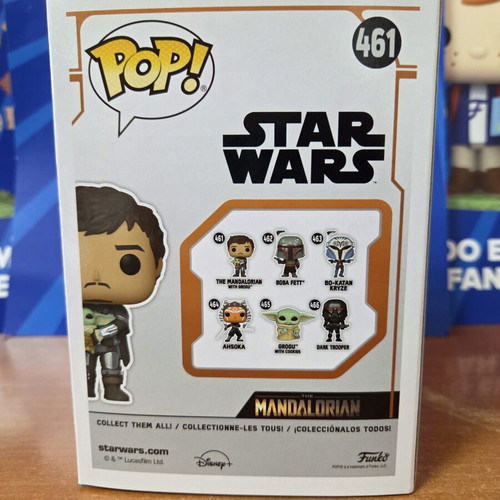 Funko Pop Star Wars The Mandalorian with Grogu new figure