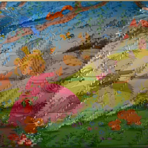 Ruvensburger puzzle card 40 pieces princess like new