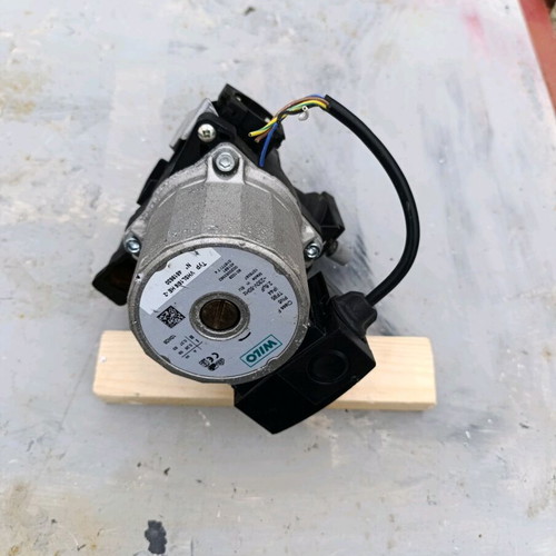 WILO circulator pump used for gas boilers