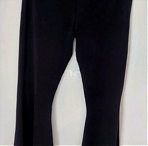 Μαύρο παντελόνι τύπου κολάν από zara