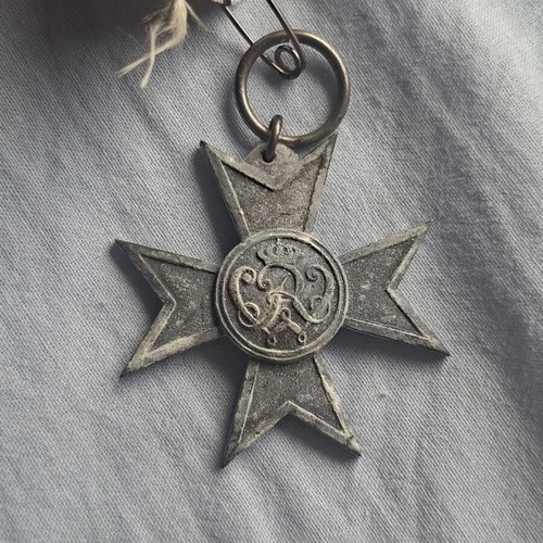 German War Aid Cross WWI with Ribbon