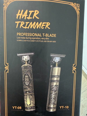 Hair trimmer new, T-blade professional