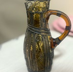 Κανάτα vintage μεταχειρισμένη, μόνο για διακόσμηση με σπασμένο γυαλί