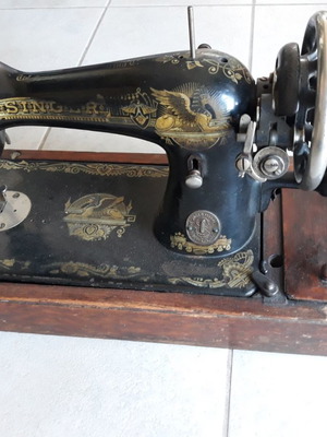 Ραπτομηχανή Singer 1916 μεταχειρισμένη χωρίς καπάκι