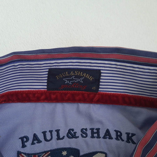 Paul & Shark men's striped shirt long sleeve like new size 3XL-4XL
