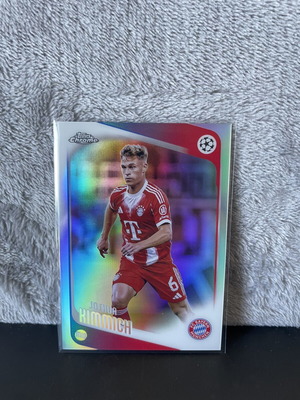 2025-26 Topps Chrome UCC Joshua Kimmich Silver Refractor κάρτα σαν καινούργιο, Bayern Munich