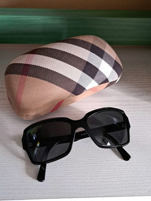 Burberry children's sunglasses with case, black