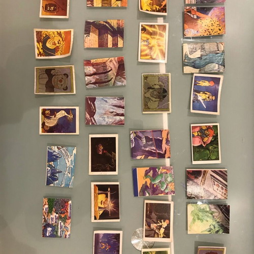 The Thundercats Stickers Used, Set of 17 by ΟΛΥΜΠΙΑΔΑ