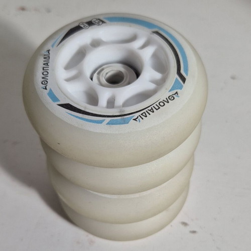 Athlopaidia Light-Up Wheels 7.6 mm Like New, Set of 4