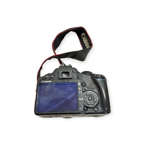 Canon 500D EOS camera used with 18-55mm kit lens