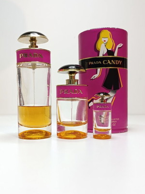 Prada Candy perfume set used, Eau de Parfum, authentic