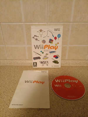 Wii Play Nintendo Wii παιχνίδι μεταχειρισμένο, πλήρες