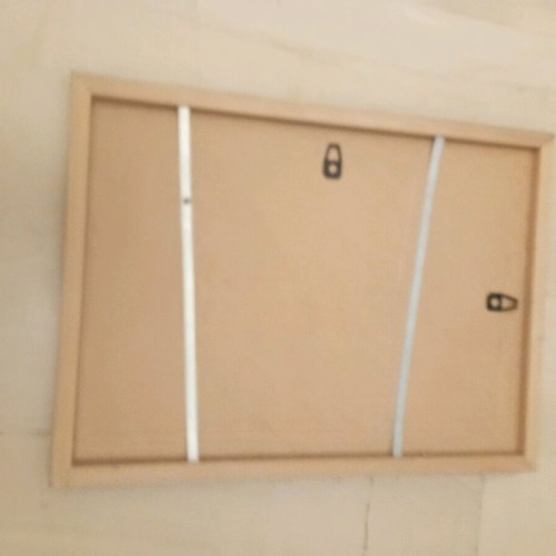 Vintage frame with Staedtler pencil advertising poster like new