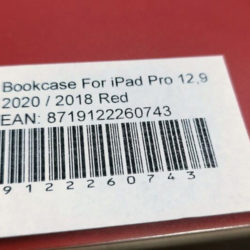 Book case for iPad Pro 12.9 new, red