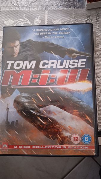  tenies DVD TOM CRUISE 2 DVD COLLECTOR'S EDITION.