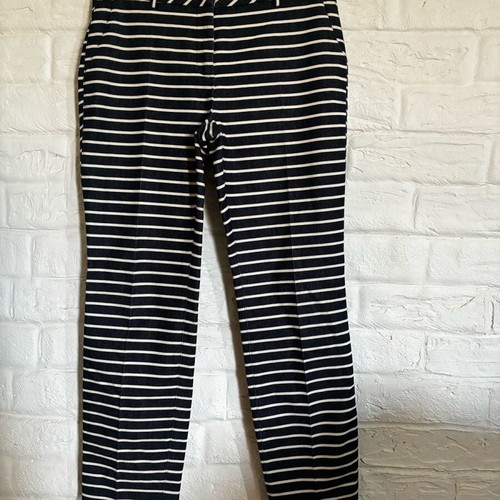 Max Mara Weekend straight trousers like new, white and blue