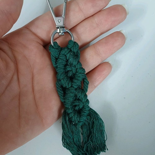 Macrame bag accessory