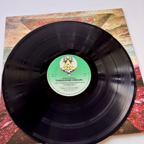 Tangerine Dream Stratosfear LP used, electronic genre, 1st UK 1976