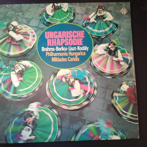 Ungarische Rapsodie vinyl used with Miltiades Caridis and Philharmonia Hungarica
