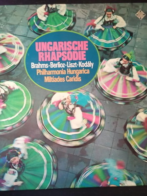 Ungarische Rapsodie vinyl used with Miltiades Caridis and Philharmonia Hungarica