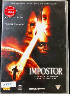 DVD Impostor (2001) μεταχειρισμένο, υπότιτλοι, δράσης περιπέτεια επιστημονικής φαντασίας