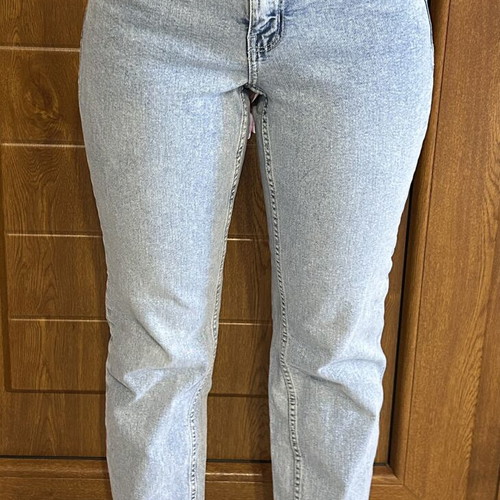 Esmara high waist straight fit jeans, blue, size 36