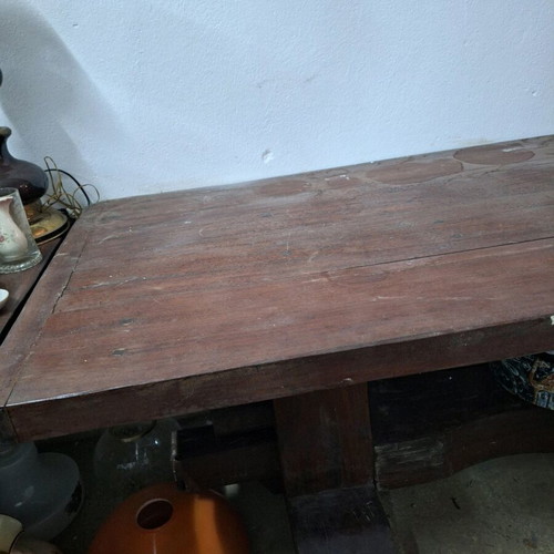 Monastic table used, old, unliftable