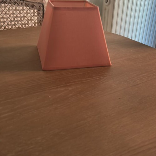 Lampshade square, new, height 16 cm, side 20 cm