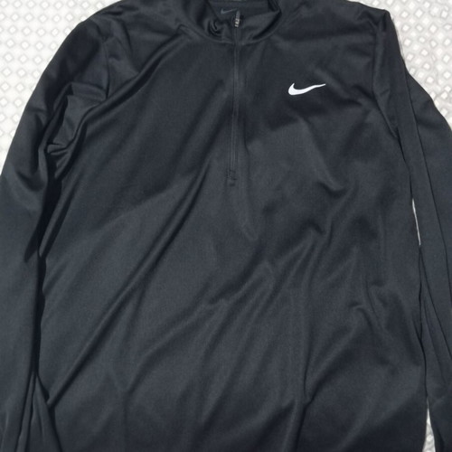 Nike half zip dri fit long sleeve top size large, like new