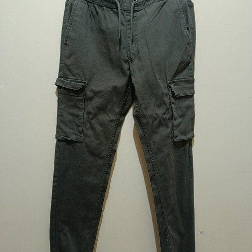 Sinsay men's cargo pants size 28 khaki new with tag