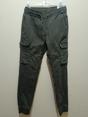 Sinsay men's cargo pants size 28 khaki new with tag