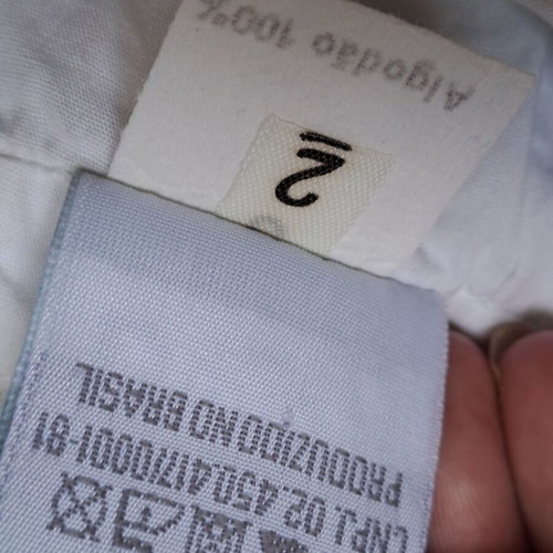 Prima Linea white toddler shirt, 2 years