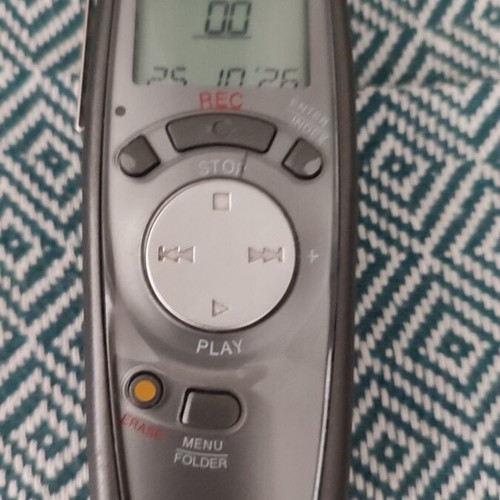 Olympus Digital Voice Recorder used, journalist model