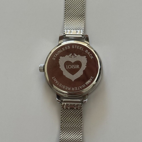 Loisir women's silver watch like new