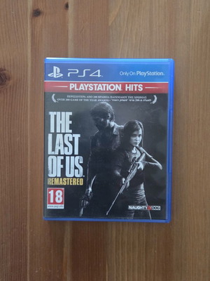 The Last of Us Remastered PS4 game used, PlayStation Hits edition