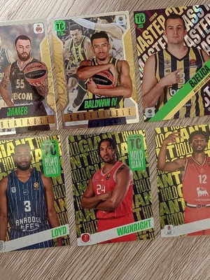 Panini EuroLeague Top Class 2025-2026 set of 15 single cards new