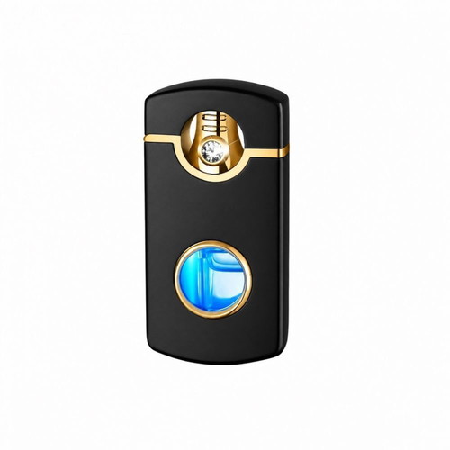 Luxury LED Torch Pipe/Cigar Lighter, Black
