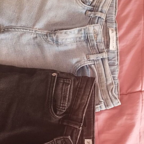 Zara girls' jeans 13-14 years like new, black and blue