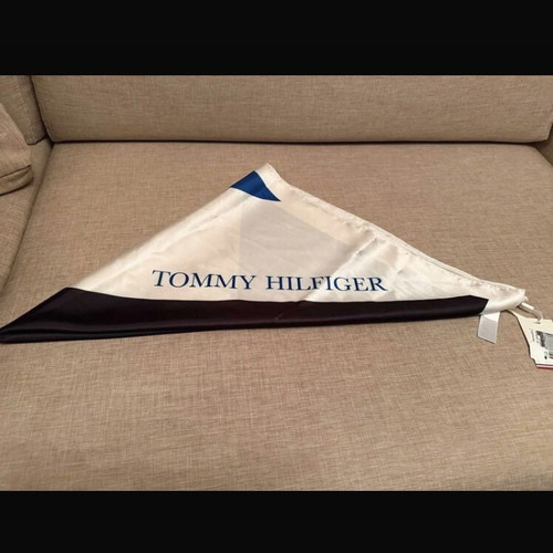 Tommy Hilfiger Evening Big Satin Scarf women's satin new