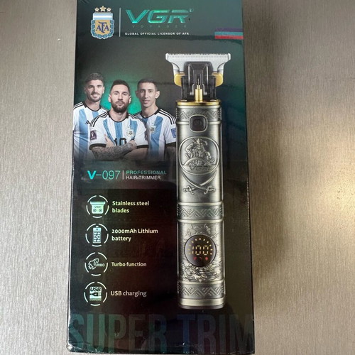 VGR V-097 Rechargeable Hair Clipper New, Gold Color