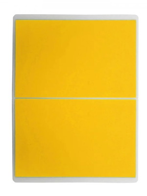 Break Board ABS yellow 1st level 31x23x1cm new