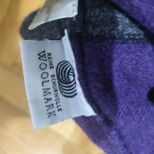 Daniel Hechter jumper 100% lambswool like new, size L, grey-purple
