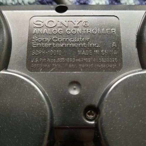 PlayStation 2 original controller used with good analog sticks