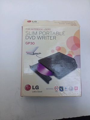 Slim Portable DVD Writer GP30 like new
