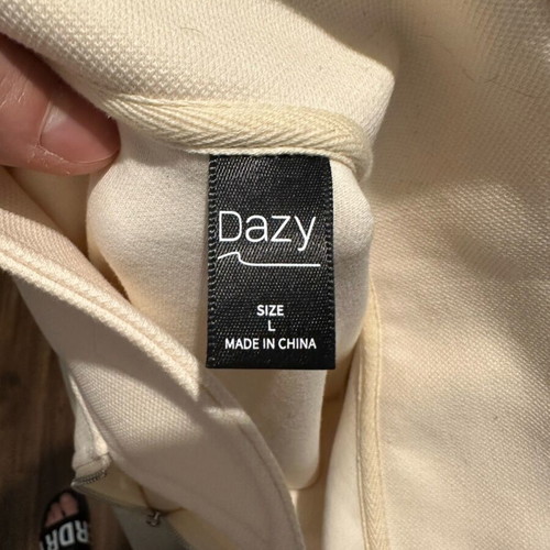 Dazy pullover Large new, beige