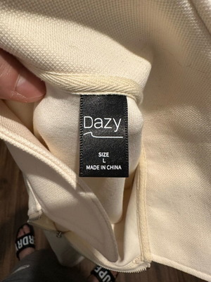 Dazy pullover Large new, beige