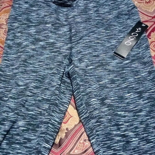 Gym leggings new, black and gray, size M