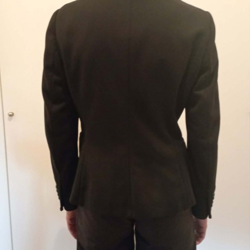 Zara classic blazer, black